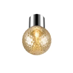 SLV 1008101 VARYT Deckenaufbauleuchte max. 6W E14 IP44 chrom ohne Glas