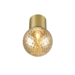 SLV 1008102 VARYT Deckenaufbauleuchte max. 6W E14 IP44 messing ohne Glas