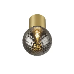 SLV 1008102 VARYT Deckenaufbauleuchte max. 6W E14 IP44 messing ohne Glas