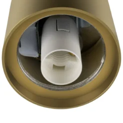 SLV 1008102 VARYT Deckenaufbauleuchte max. 6W E14 IP44 messing ohne Glas