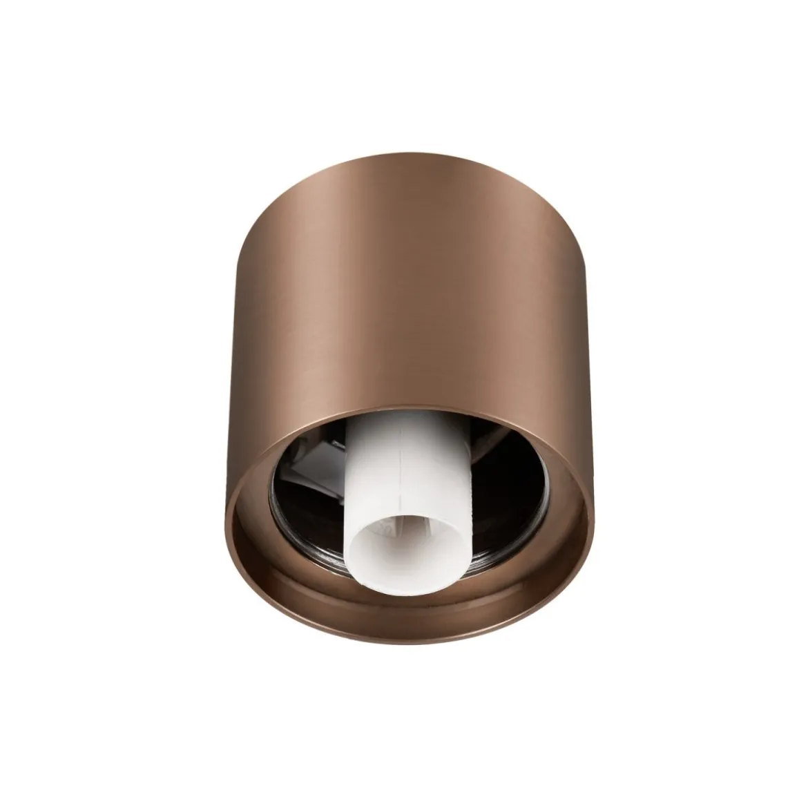 SLV 1008103 VARYT Deckenaufbauleuchte max. 6W E14 IP44 kupfer ohne Glas