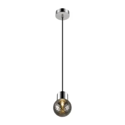 SLV 1008116 VARYT Pendelleuchte chrom ohne Glas E14