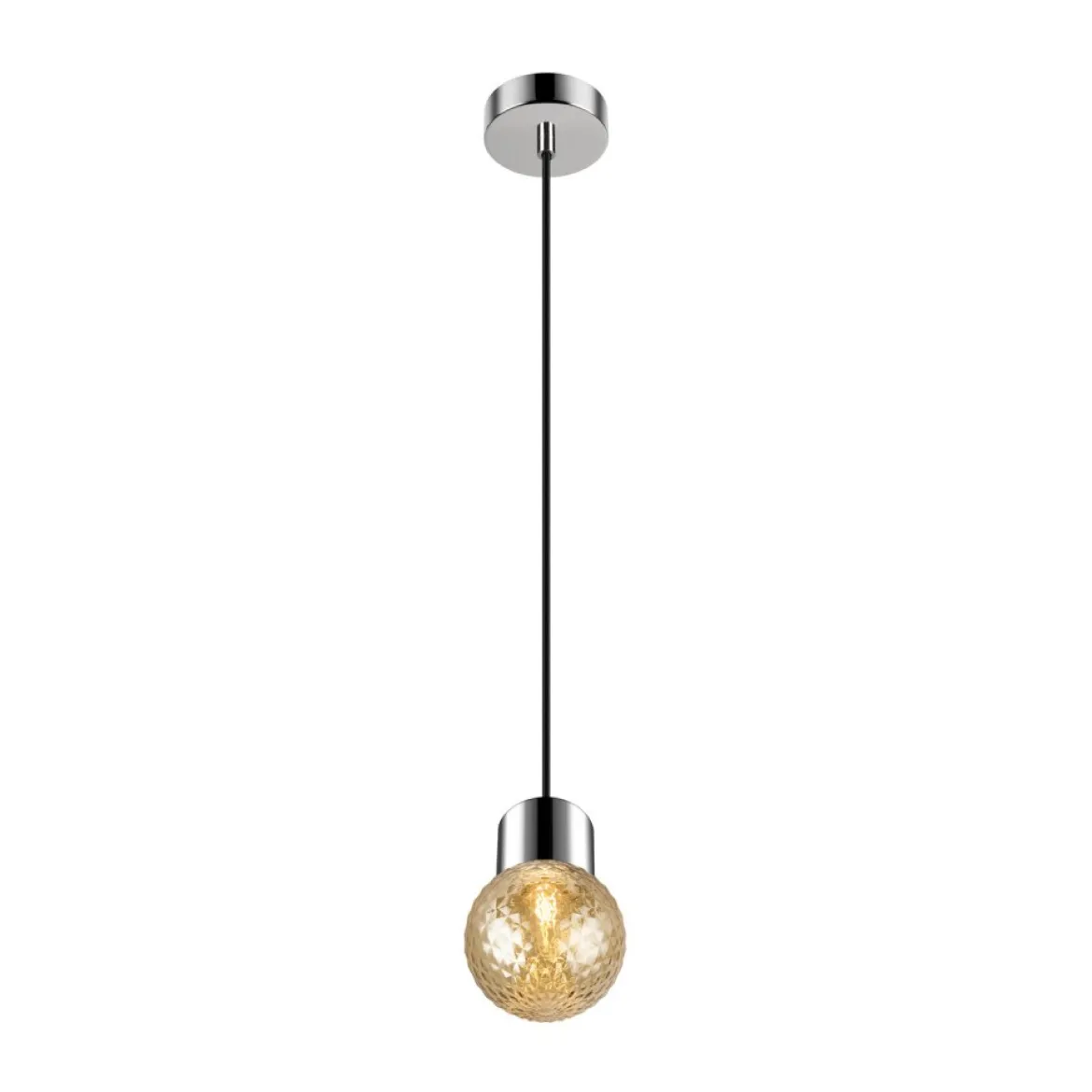 SLV 1008116 VARYT Pendelleuchte chrom ohne Glas E14