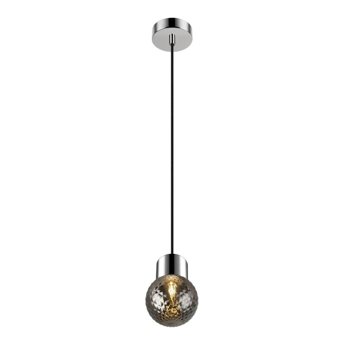 SLV 1007813 VARYT Pendelleuchte 150cm E14 chrom ohne Glas