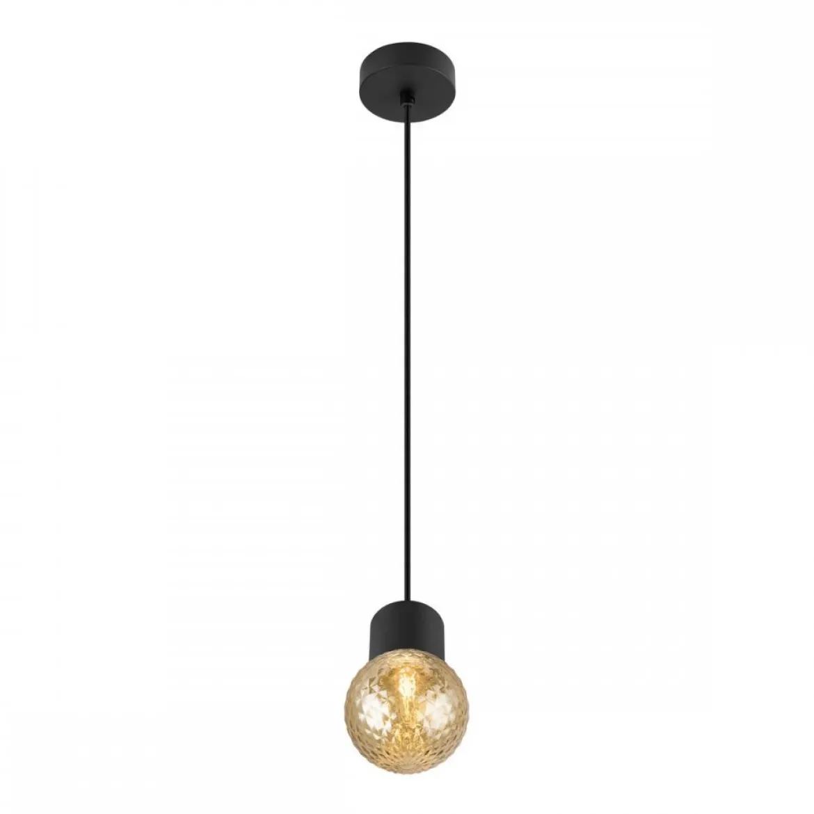 SLV 1007815 VARYT Pendelleuchte 150cm E14 schwarz ohne Glas
