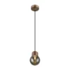 SLV 1008118 VARYT Pendelleuchte kupfer ohne Glas E14