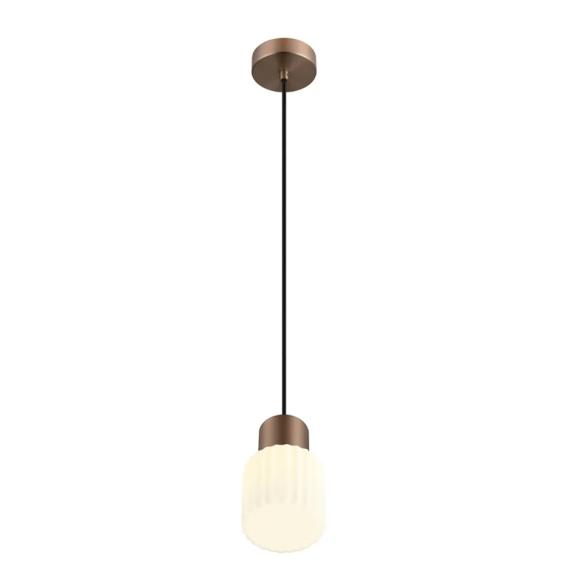 SLV 1008118 VARYT Pendelleuchte kupfer ohne Glas E14