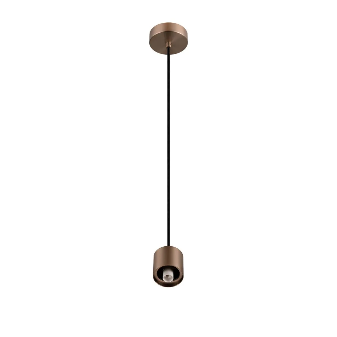 SLV 1008118 VARYT Pendelleuchte kupfer ohne Glas E14