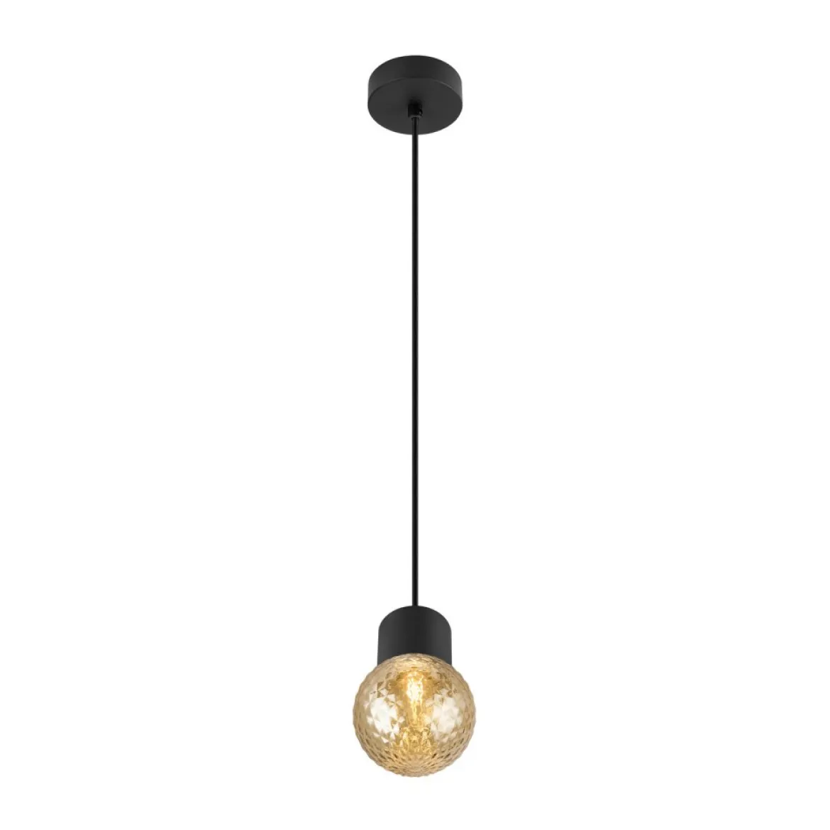 SLV 1008114 VARYT Pendelleuchte schwarz ohne Glas E14