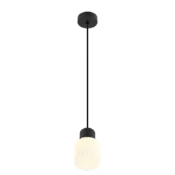 SLV 1008114 VARYT Pendelleuchte schwarz ohne Glas E14
