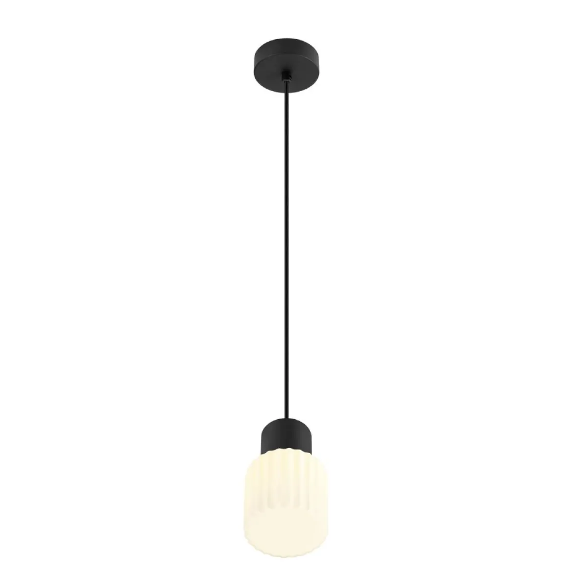SLV 1008114 VARYT Pendelleuchte schwarz ohne Glas E14