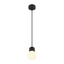 SLV 1008114 VARYT Pendelleuchte schwarz ohne Glas E14