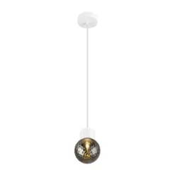 SLV 1008115 VARYT Pendelleuchte weiß ohne Glas E14