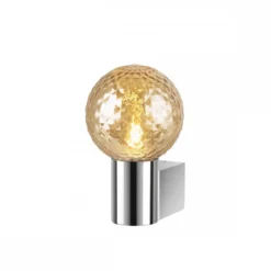 SLV 1007600 VARYT Wandaufbauleuchte rund 1x max. 6W E14 chrom