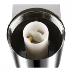 SLV 1007600 VARYT Wandaufbauleuchte rund 1x max. 6W E14 chrom