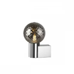 SLV 1007600 VARYT Wandaufbauleuchte rund 1x max. 6W E14 chrom