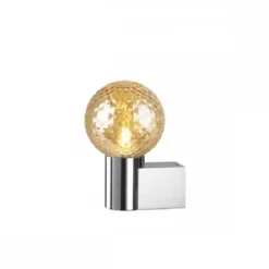 SLV 1007600 VARYT Wandaufbauleuchte rund 1x max. 6W E14 chrom
