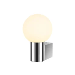 SLV 1007600 VARYT Wandaufbauleuchte rund 1x max. 6W E14 chrom