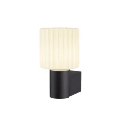 SLV 1008104 VARYT Wandaufbauleuchte max. 6W E14 IP44 schwarz ohne Glas