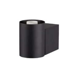 SLV 1008104 VARYT Wandaufbauleuchte max. 6W E14 IP44 schwarz ohne Glas