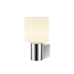 SLV 1008106 VARYT Wandaufbauleuchte max. 6W E14 IP44 chrom ohne Glas
