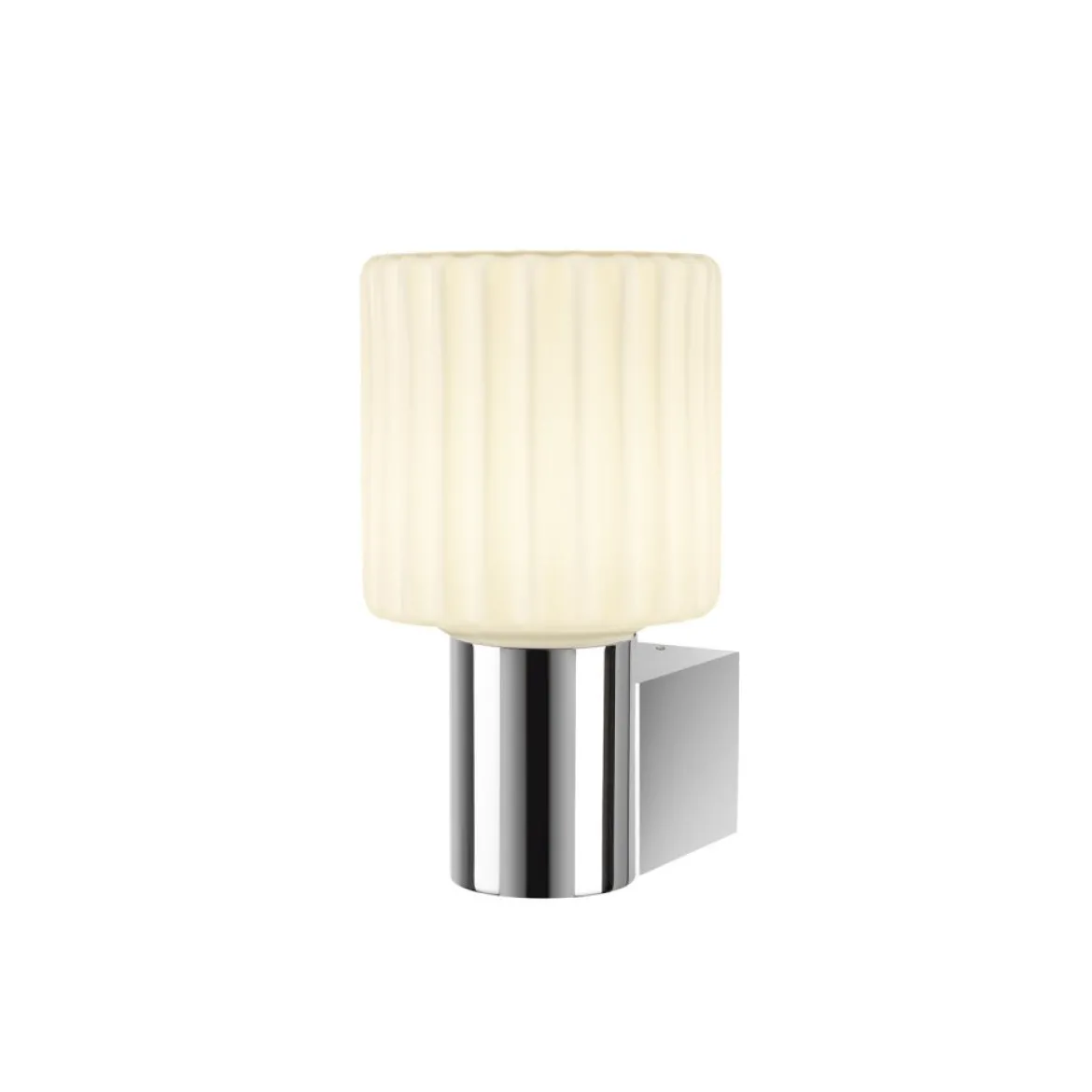 SLV 1008106 VARYT Wandaufbauleuchte max. 6W E14 IP44 chrom ohne Glas