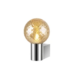 SLV 1008106 VARYT Wandaufbauleuchte max. 6W E14 IP44 chrom ohne Glas