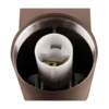 SLV 1008108 VARYT Wandaufbauleuchte max. 6W E14 IP44 kupfer ohne Glas