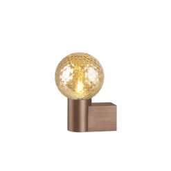 SLV 1008108 VARYT Wandaufbauleuchte max. 6W E14 IP44 kupfer ohne Glas