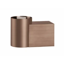 SLV 1008108 VARYT Wandaufbauleuchte max. 6W E14 IP44 kupfer ohne Glas