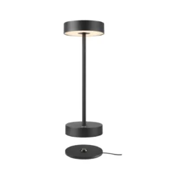 SLV 1007362 VINOLINA Akku Tischleuchte CCT dimmbar IP54 schwarz