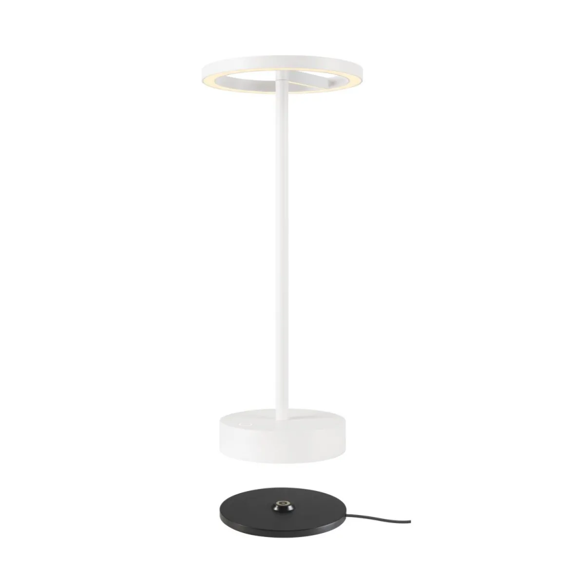 SLV 1007357 VINOLINA ONE Akku Tischleuchte dimmbar 2700K IP54 weiss