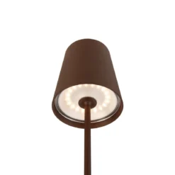 SLV 1007695 VINOLINA TWO Akku Tischleuchte CCT dimmbar IP65 rost