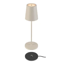 SLV 1007697 VINOLINA TWO Akku Tischleuchte CCT dimmbar IP65 beige