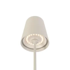 SLV 1007697 VINOLINA TWO Akku Tischleuchte CCT dimmbar IP65 beige