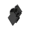 SLV 1006597 48V Track Endkappe schwarz für Einbauschiene