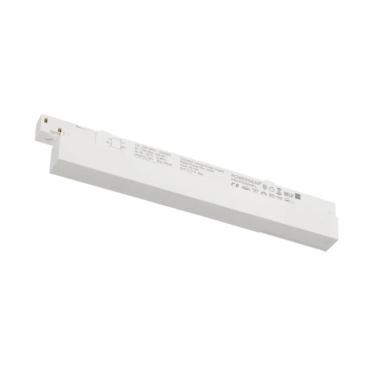 SLV 1008383 48V Track Intrack LED Treiber 48VDC 200W DALI Wireless Casambi weiß