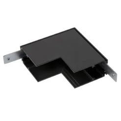 SLV 1006585 48V TRACK L-Verbinder mechanisch für Aufbauschiene tief Stereo schwarz