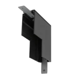 SLV 1006585 48V TRACK L-Verbinder mechanisch für Aufbauschiene tief Stereo schwarz