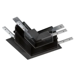 SLV 1006587 48V TRACK L-Verbinder mechanisch für Einbauschiene tief links schwarz