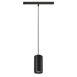 SLV 1006821 48V Track NUMINOS® S Pendelleuchte schwarz chrom 2700K 55°