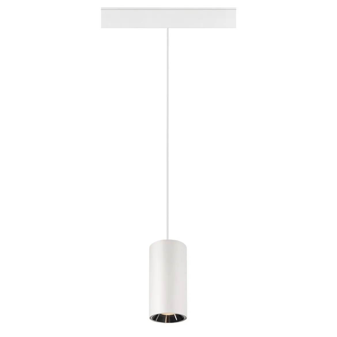 SLV 1006827 48V Track NUMINOS® S Pendelleuchte weiß chrom 2700K 40°