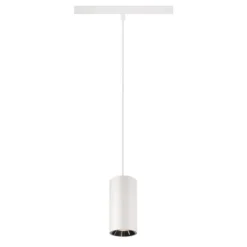 SLV 1006830 48V Track NUMINOS® S Pendelleuchte weiß chrom 2700K 55°