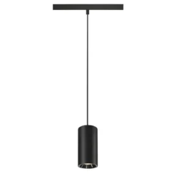 SLV 1006836 48V Track NUMINOS® S Pendelleuchte schwarz chrom 3000K 40°