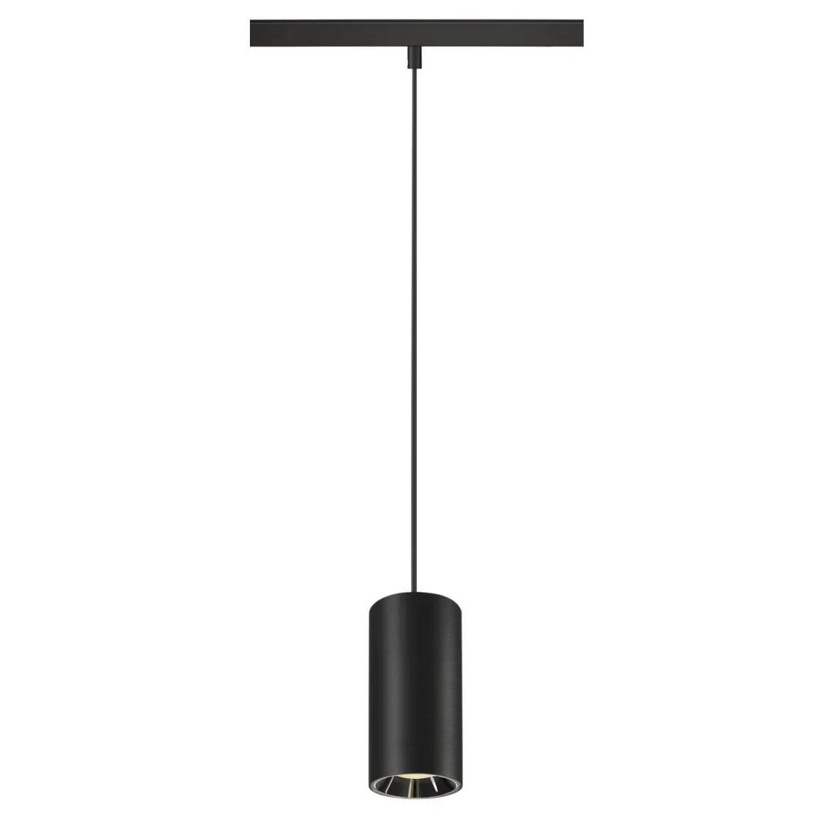 SLV 1006836 48V Track NUMINOS® S Pendelleuchte schwarz chrom 3000K 40°