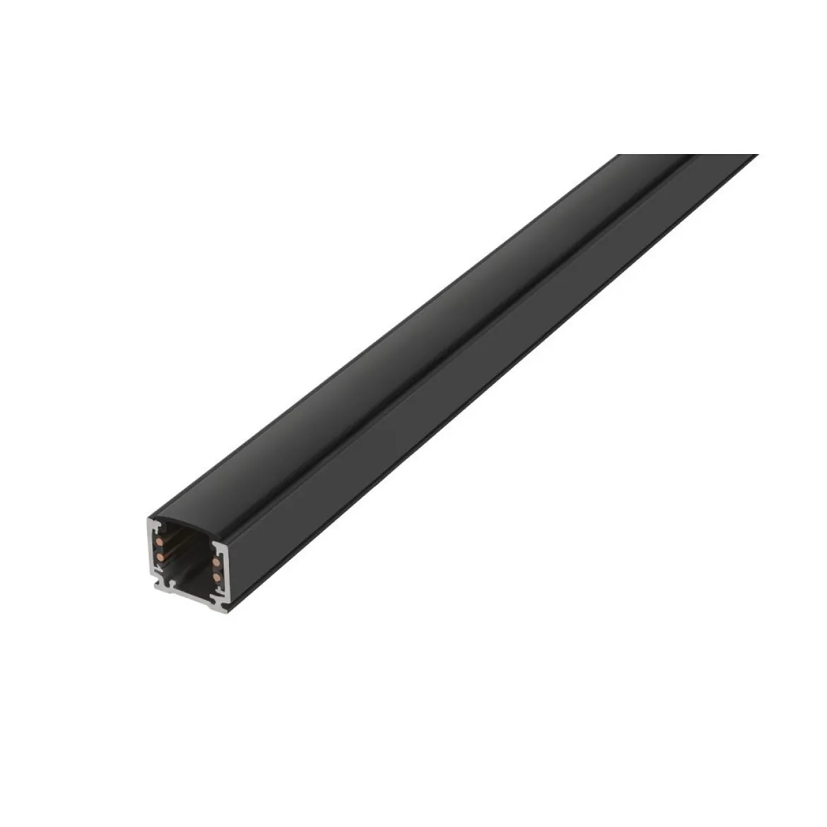 SLV 1006611 48V Track Schienenabdeckung für Standardschiene Aufbau 2m schwarz