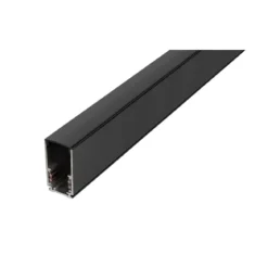 SLV 1007188 48V TRACK Schienenabdeckung 26mm für Aufbauschiene tief und Einbauschiene 2m schwarz