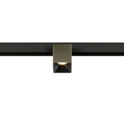 SLV 1008984 48V Track Strahler FIX-IT! Bronze Schiene tief 2700K Dali