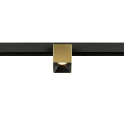 SLV 1008987 48V Track Strahler FIX-IT! Gold Schiene tief 3000K Dali