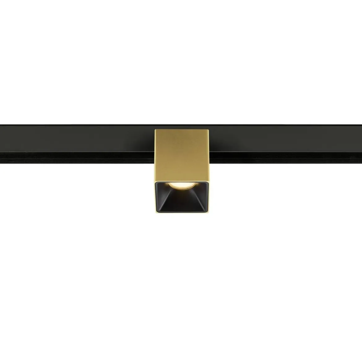 SLV 1008987 48V Track Strahler FIX-IT! Gold Schiene tief 3000K Dali